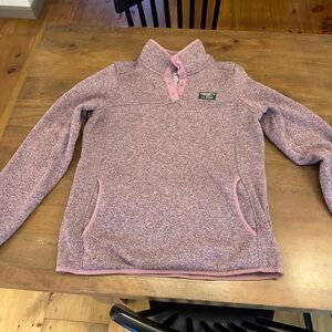 L.L. Bean Women's Heathered Sweater Fleece, Pullover